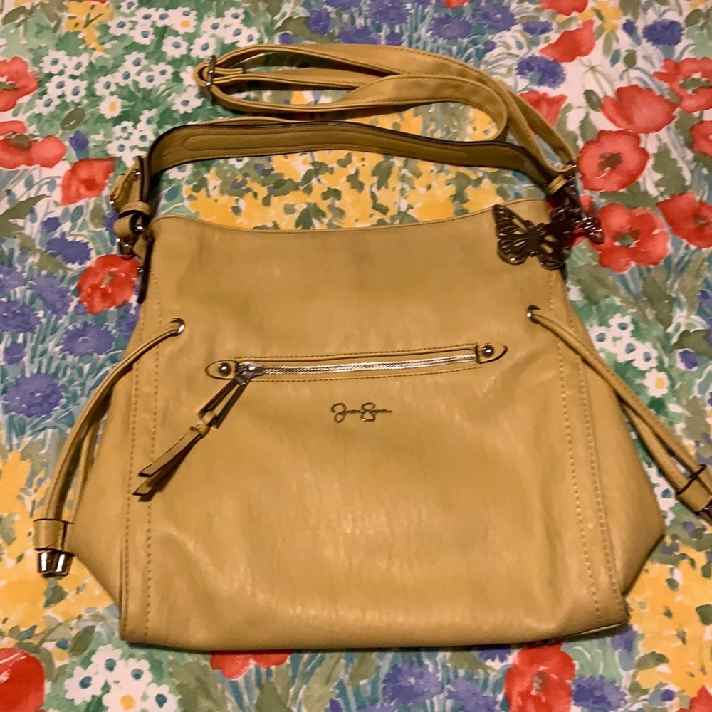 Jessica Simpson Dandelion Arden Purse Bag w/ Adjustable Strap AS IS